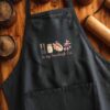 Custom Embroidered Papa Handkerchief – Personalized Kids Names Linen Pocket Square