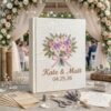 Goose & Bumblebee Embroidered Baby Photo Album – Personalized Linen Memory Book Goose & Bumblebee Embroidered Baby Photo Album – Personalized Linen Memory Book