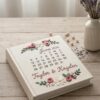 Custom Portrait Embroidered Photo Album – Personalized Floral Wedding Keepsake Custom Portrait Embroidered Photo Album – Personalized Floral Wedding Keepsake