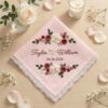 Custom Portrait Embroidered Wedding Photo Album – Personalized Floral Keepsake Custom Portrait Embroidered Wedding Photo Album – Personalized Floral Keepsake