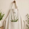 Personalized Photo Embroidered Handkerchief – Custom Line Art Wedding Keepsake