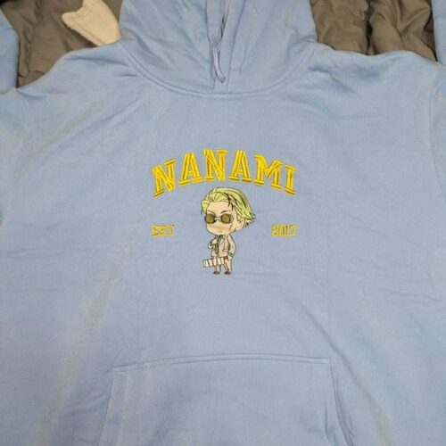 Embroidered Anime Sweatshirt: Sorcery Battle - Curse Technique Hoodie Gifts For JJK Lovers photo review