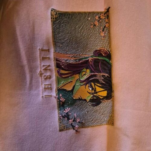 Custom Anime Sweatshirt Embroidered Favourite Character-Inspired Design Perfect Gifts For Lovers photo review