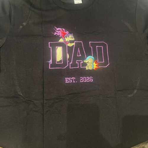PokaDad Custom Embroidered Shirt Persionalized Anime Characters Sweatshirt Father's Day Gift Birthday For Dad Pocket Beast photo review