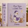 Personalized Little Moments Silly Goose Baby Album – Custom Embroidered Memory Book