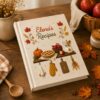 Custom Embroidered Recipe Book – Personalized Baking Cookbook Custom Embroidered Recipe Book – Personalized Baking Cookbook