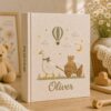 Silly Goose Baby Memory Book – Personalized Embroidered Photo Album Keepsake