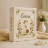 Silly Goose Baby Memory Book – Personalized Embroidered Photo Album Keepsake